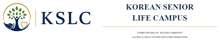 KSLC Korean Senior Life Campus official logo